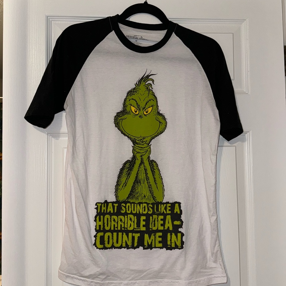 Universal Grinch pajama shirt